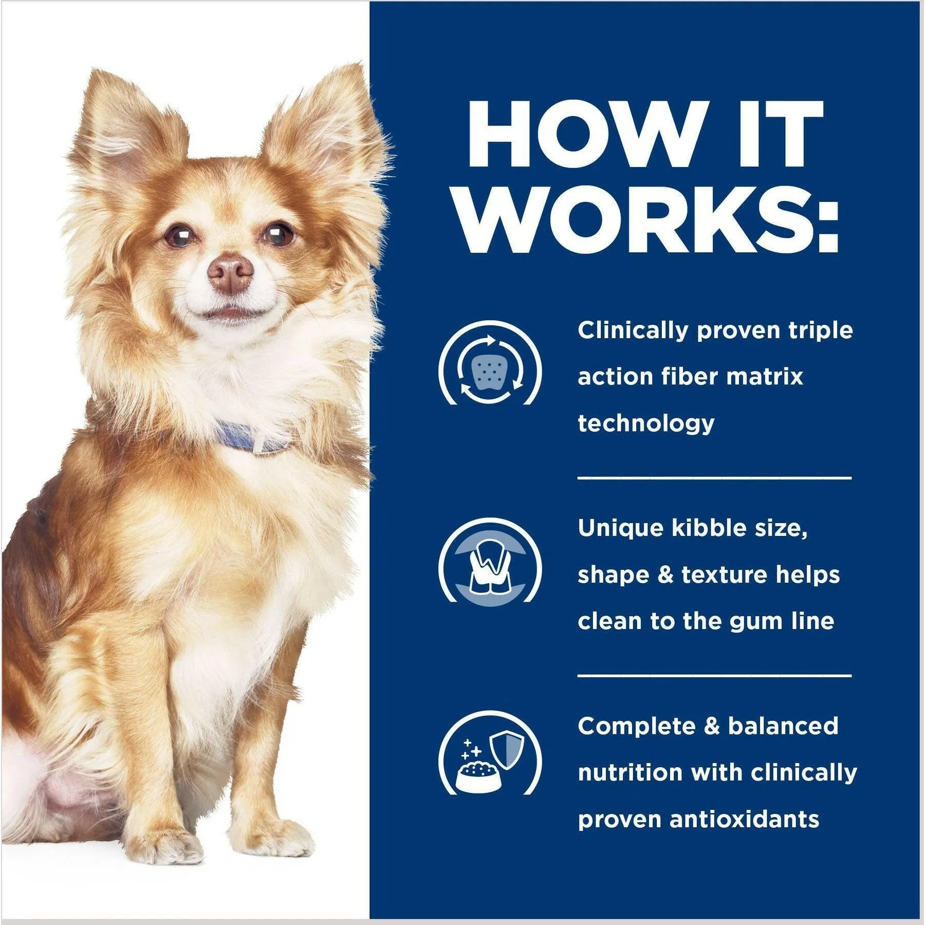 Hill's Prescription Diet t/d Dental Care Small Bites Chicken Flavor Dry Dog Food (5 lb)