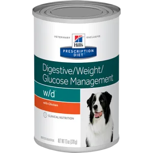 Hills Prescription Diet W/D Chicken Wet Dog Food
