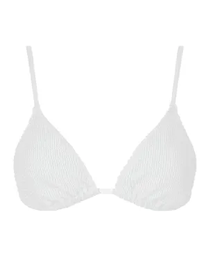 HOLLY TOP - IVORY CRINKLE