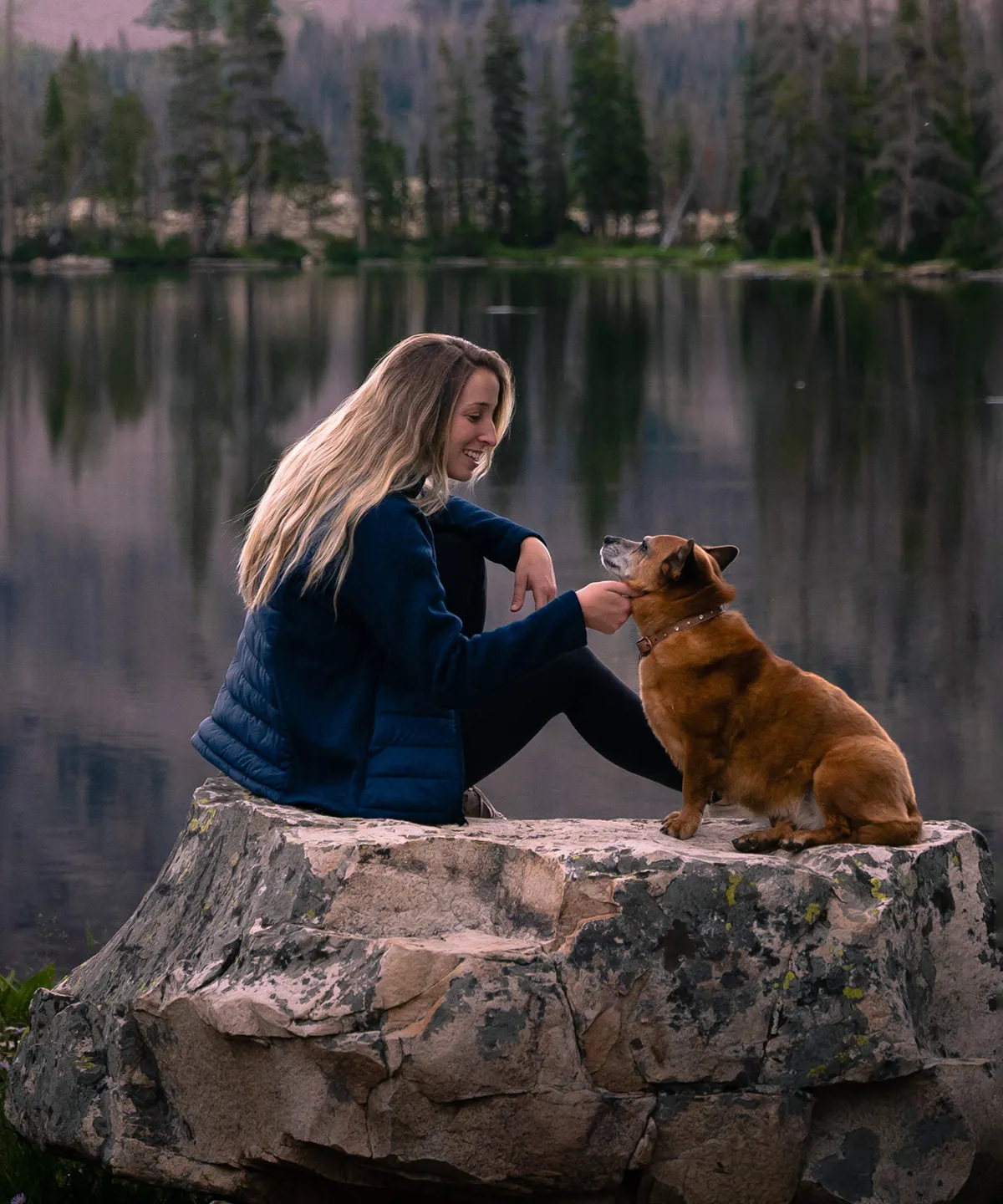 Indigo/Indigo Heather - Women’s Narvik hybrid jacket