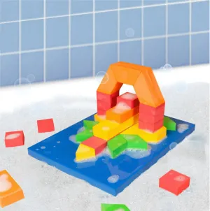 Just Think Toys Bath Blocks Stem Discovery Blocks