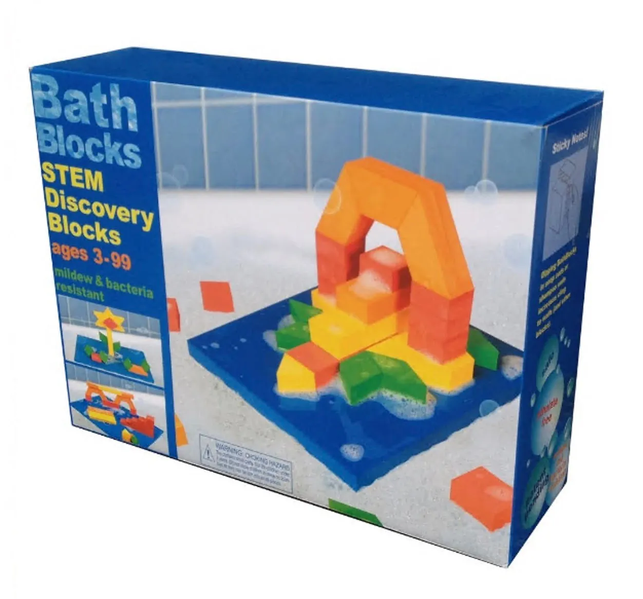 Just Think Toys Bath Blocks Stem Discovery Blocks