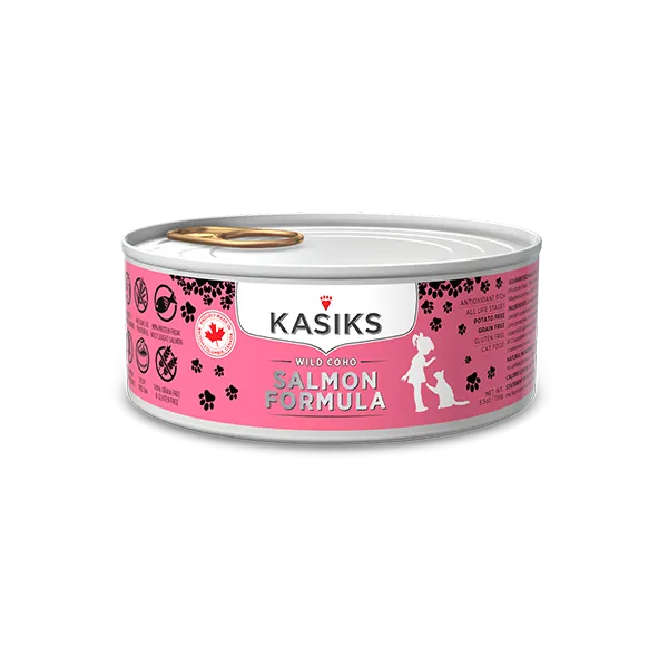 KASIKS Wild Caught Coho Salmon Formula for Cats