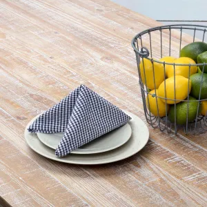 Keeley Navy Napkin Set of 6 18x18 VHC Brand