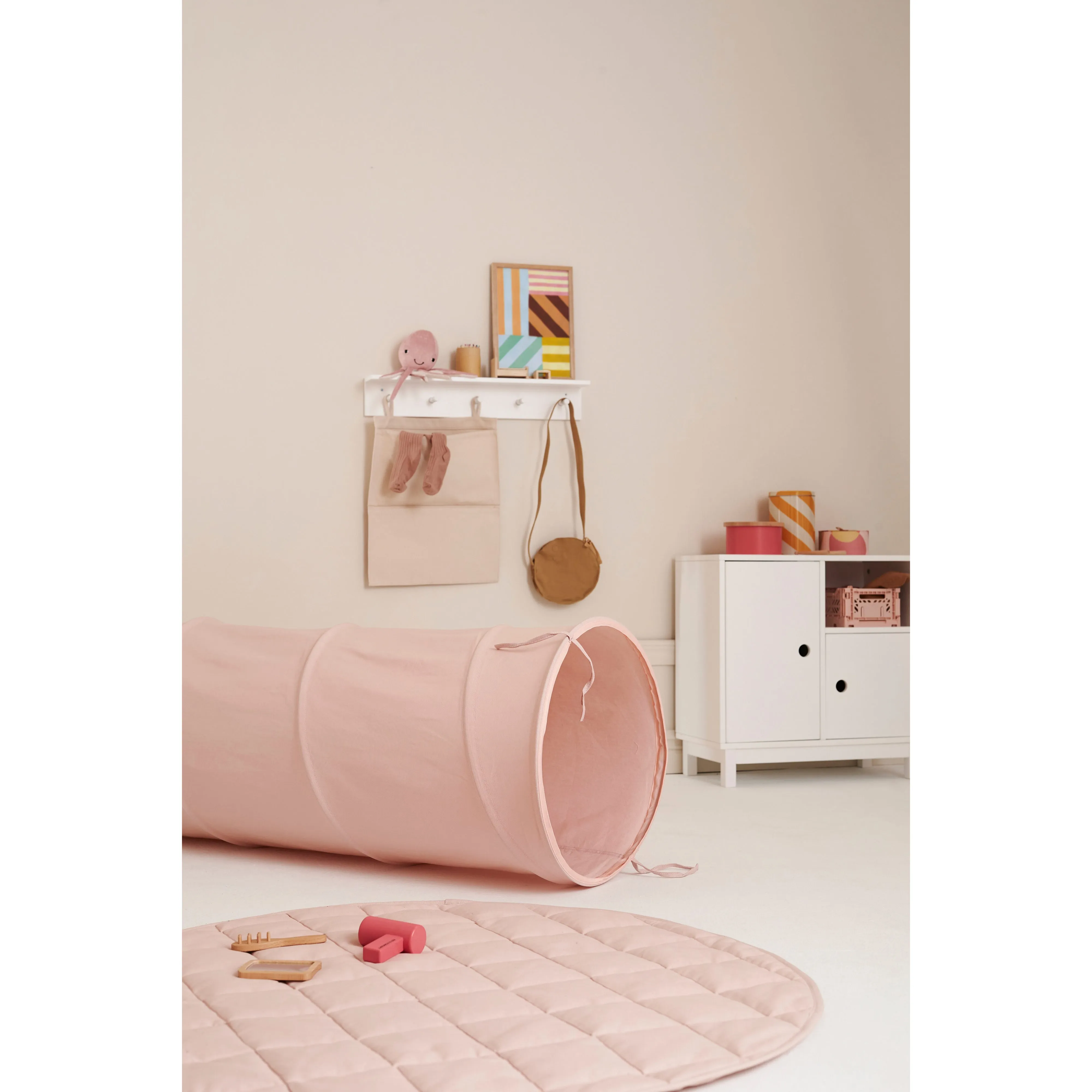 Kid's Concept Play Tunnel Light Pink