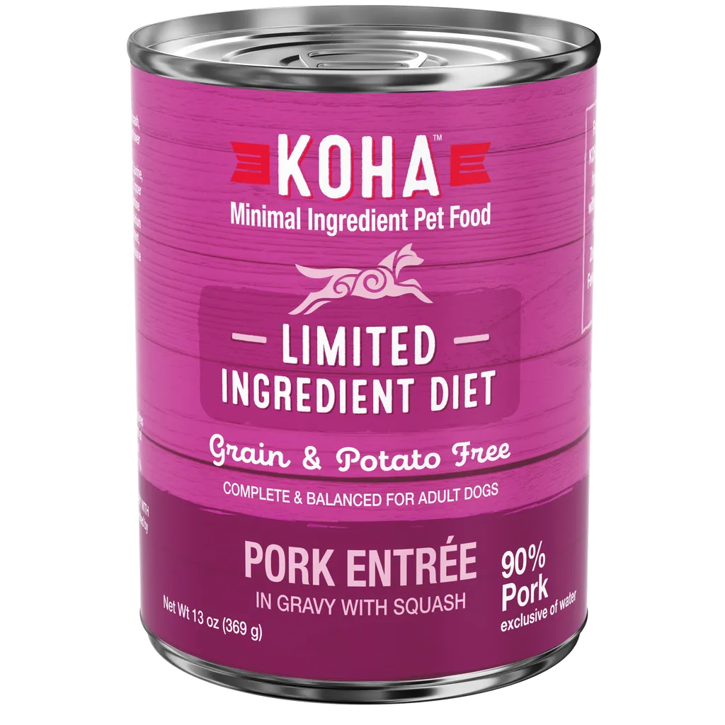 KOHA Dog GF LID 90% Pork 13oz