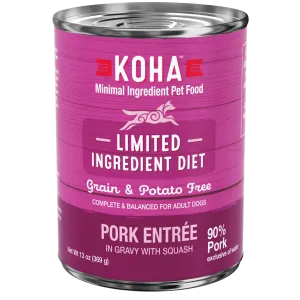 KOHA Dog GF LID 90% Pork 13oz