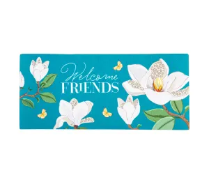 Leopard Magnolia Welcome Sassafras Switch Mat