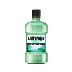 Listerine Mouthwash Teeth & Gum Defence Soft Mint 250ml