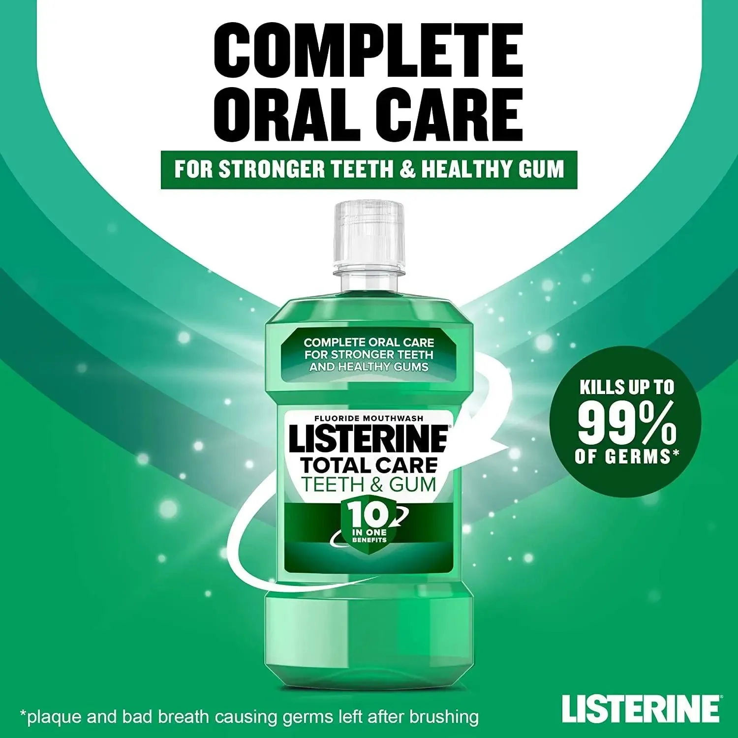 Listerine Teeth And Gum Mouthwash 500ml