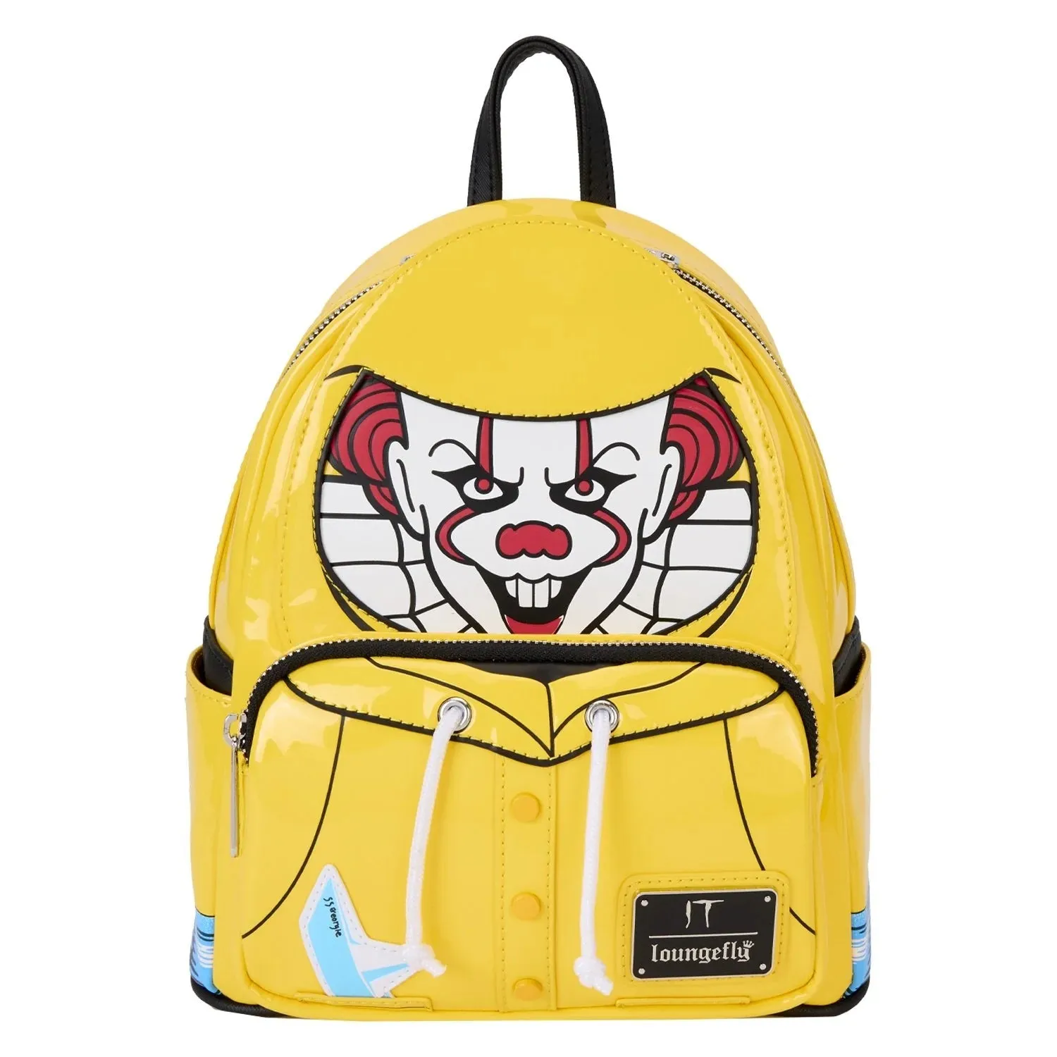 Loungefly x It Pennywise Raincoat Cosplay Glow Mini Backpack