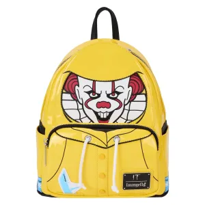 Loungefly x It Pennywise Raincoat Cosplay Glow Mini Backpack