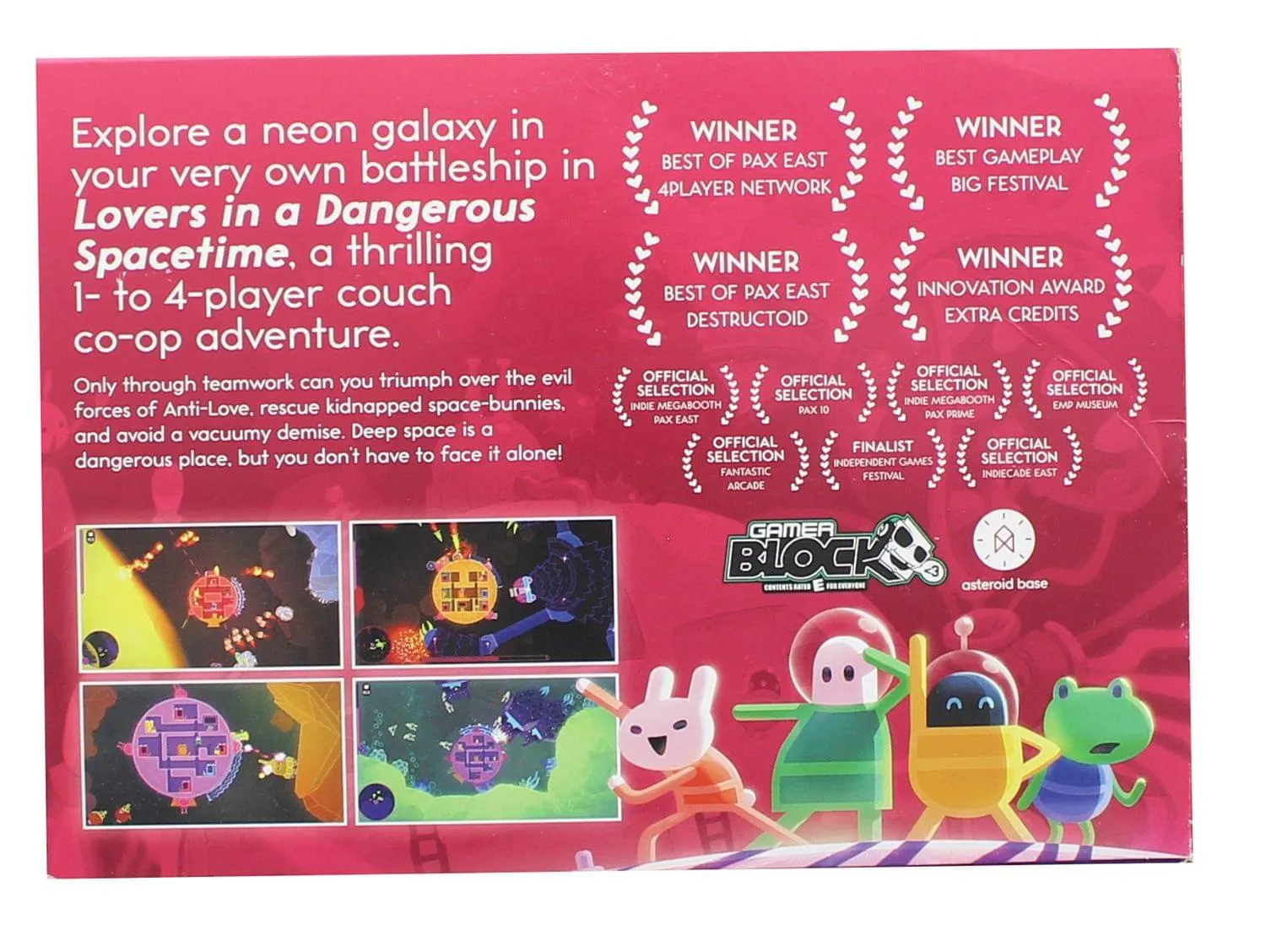 Lovers In A Dangerous Spacetime PC Video Game - Steam Digital Download Code