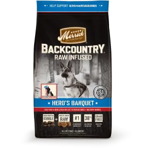 Merrick Backcountry Grain Free Hero's Banquet Dry Dog Food