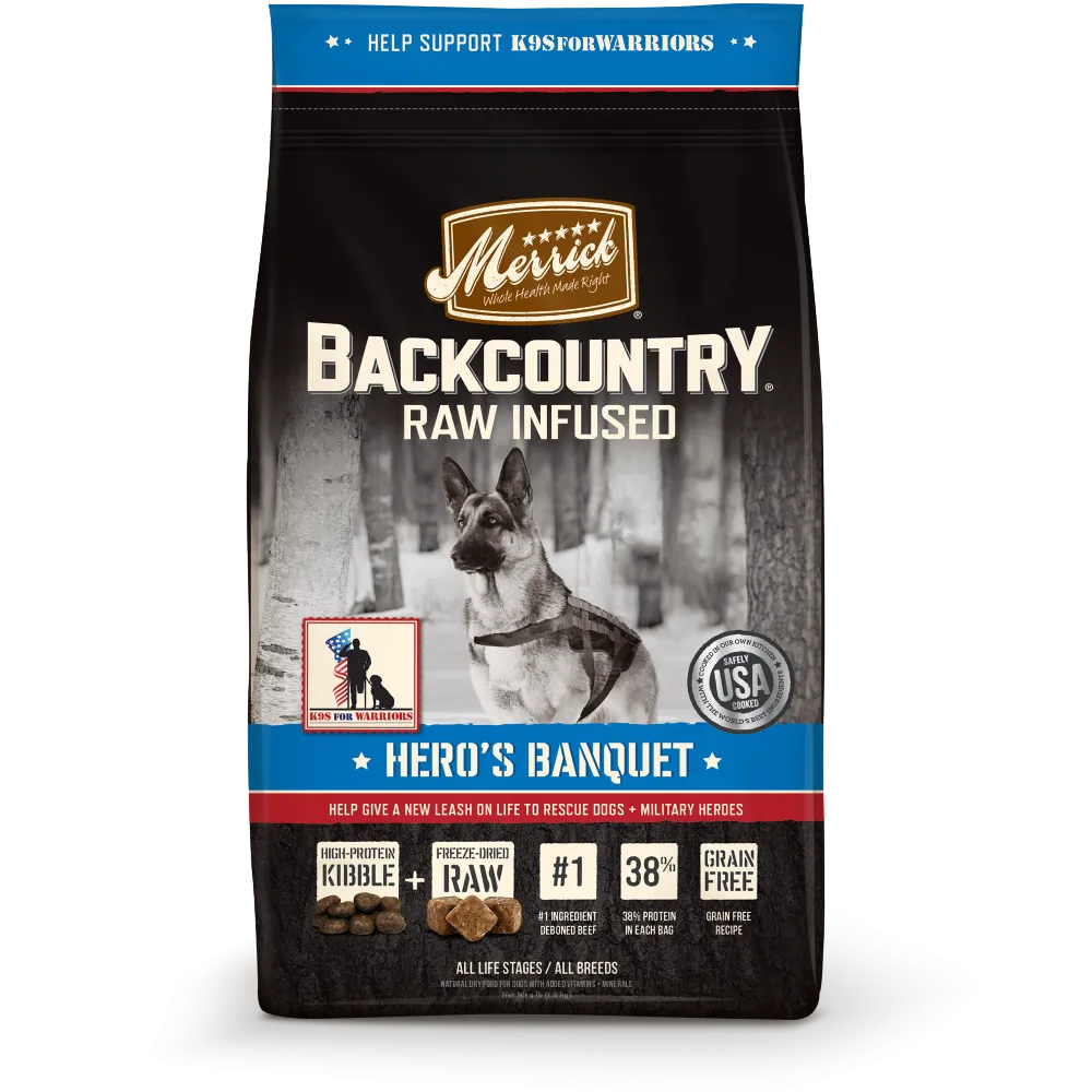 Merrick Backcountry Grain Free Hero's Banquet Dry Dog Food