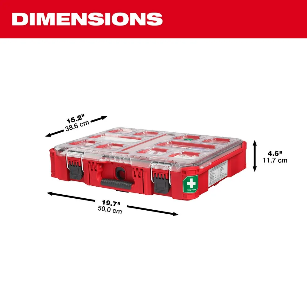 Milwaukee 48-73-8430CB Class B Type 3 PACKOUT First Aid Kit w/ PACKOUT Organizer