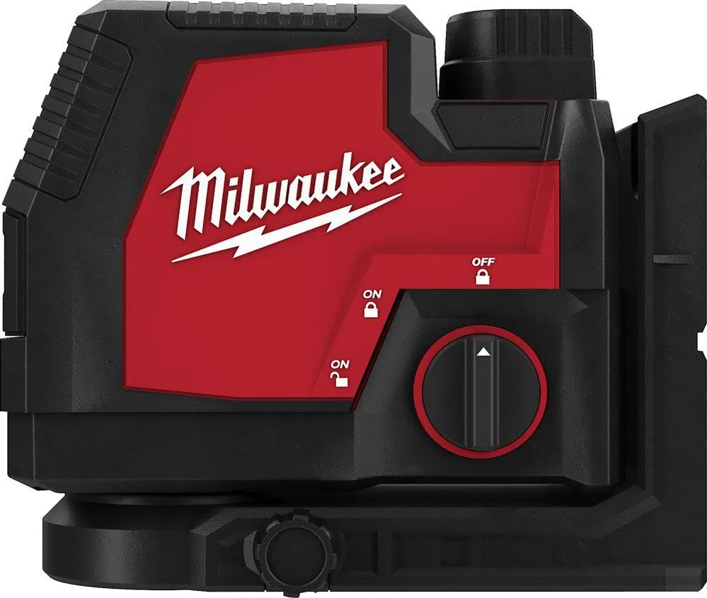MILWAUKEE USB Rechargeable Green Cross Line Laser [3521-21]