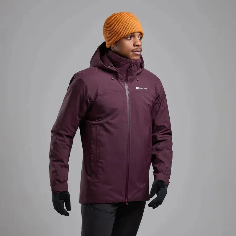 Montane Men's Duality Insulated GTX Waterproof Jacket - Dark Garnet