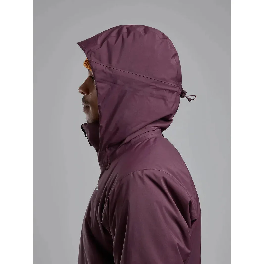 Montane Men's Duality Insulated GTX Waterproof Jacket - Dark Garnet
