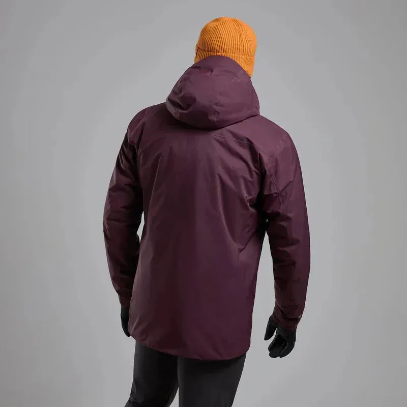 Montane Men's Duality Insulated GTX Waterproof Jacket - Dark Garnet