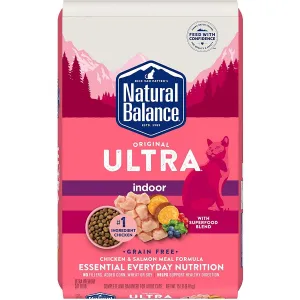Natural Balance Original Ultra Indoor Grain Free Cat Food 15lb