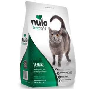 Nulo Freestyle Grain-Free Cat Senior Pollock & Duck Recipe Dry Cat Food