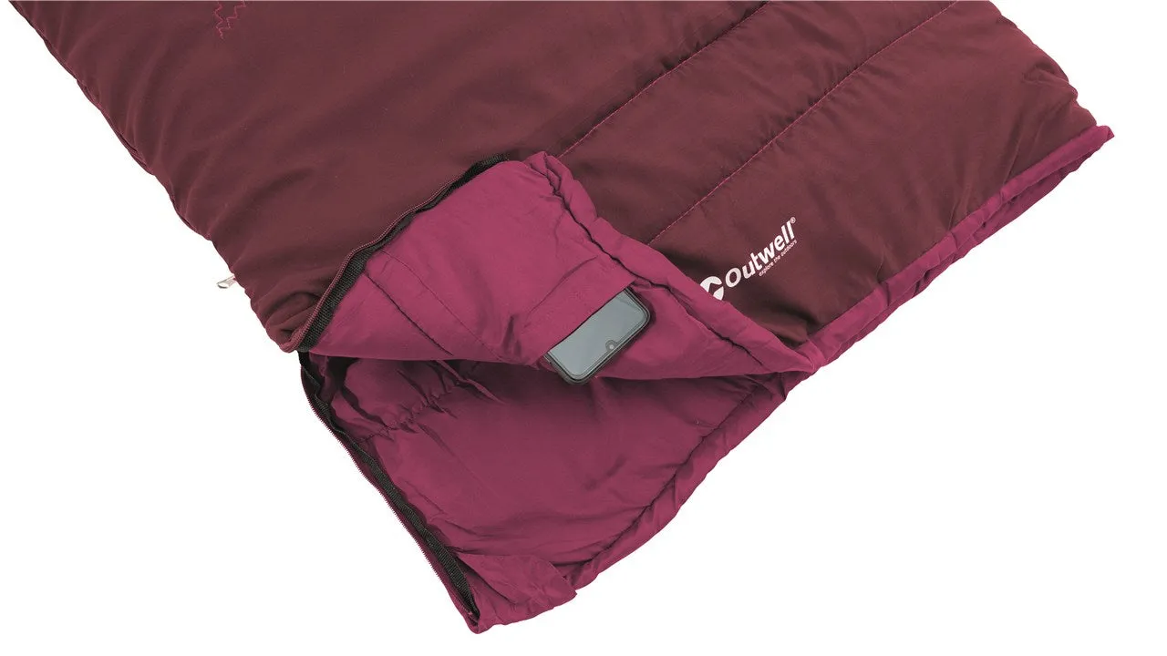 Outwell Champ Kids Sleeping Bag Red