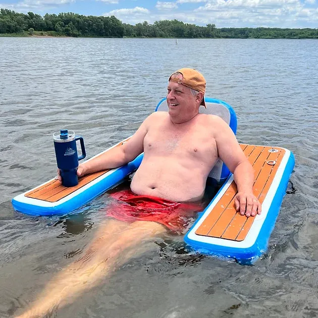 Paradise Pad Inflatable Lake Chair