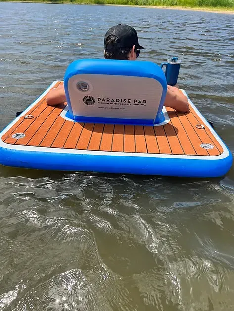 Paradise Pad Inflatable Lake Chair