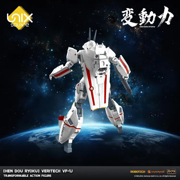 Pre Order Robotech Hen Dou Ryoku Veritech VF-1J Transformable Action Figure