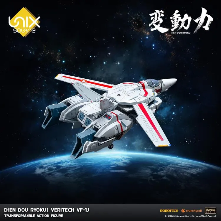 Pre Order Robotech Hen Dou Ryoku Veritech VF-1J Transformable Action Figure