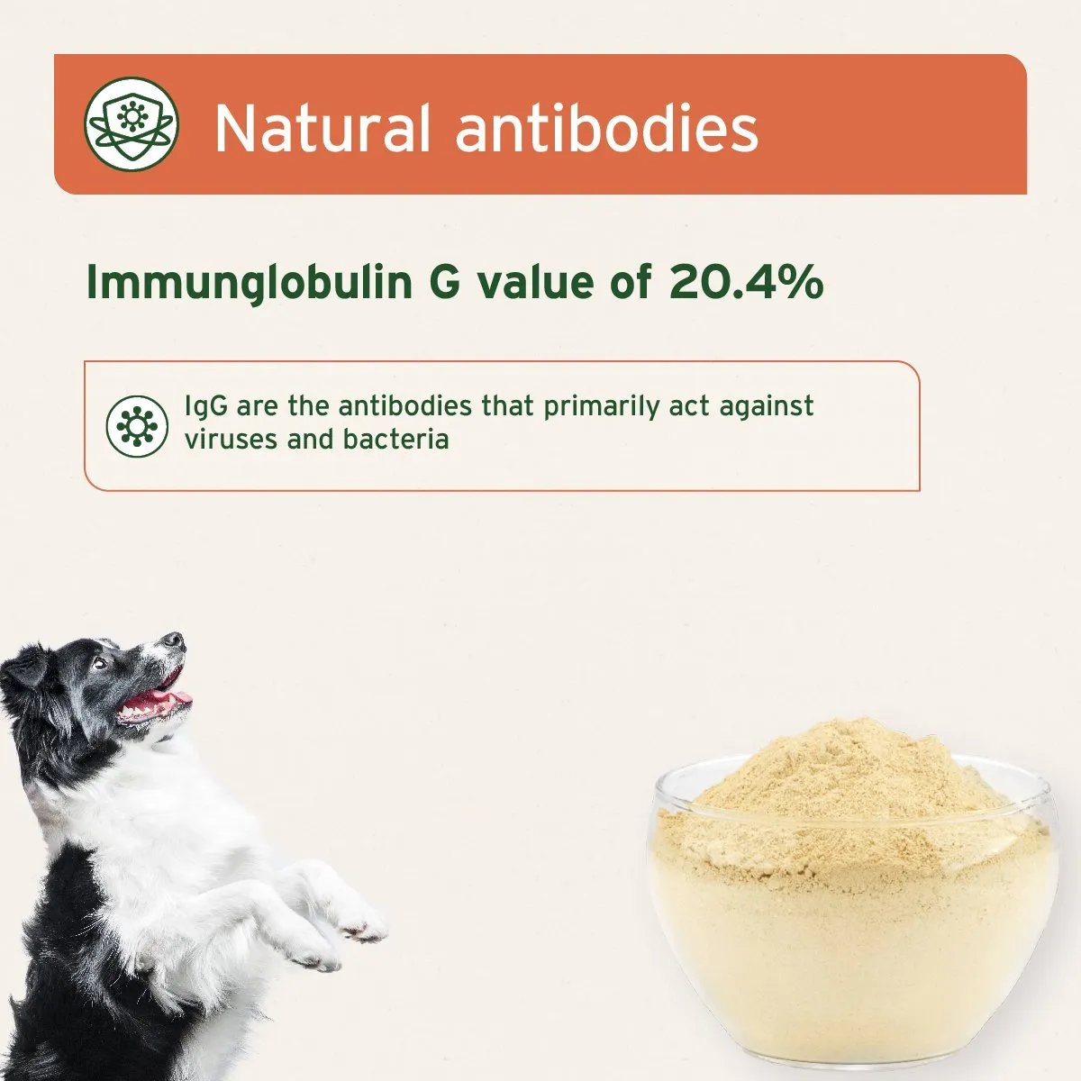 Premium Colostrum Powder for Dogs & Cats - 100g