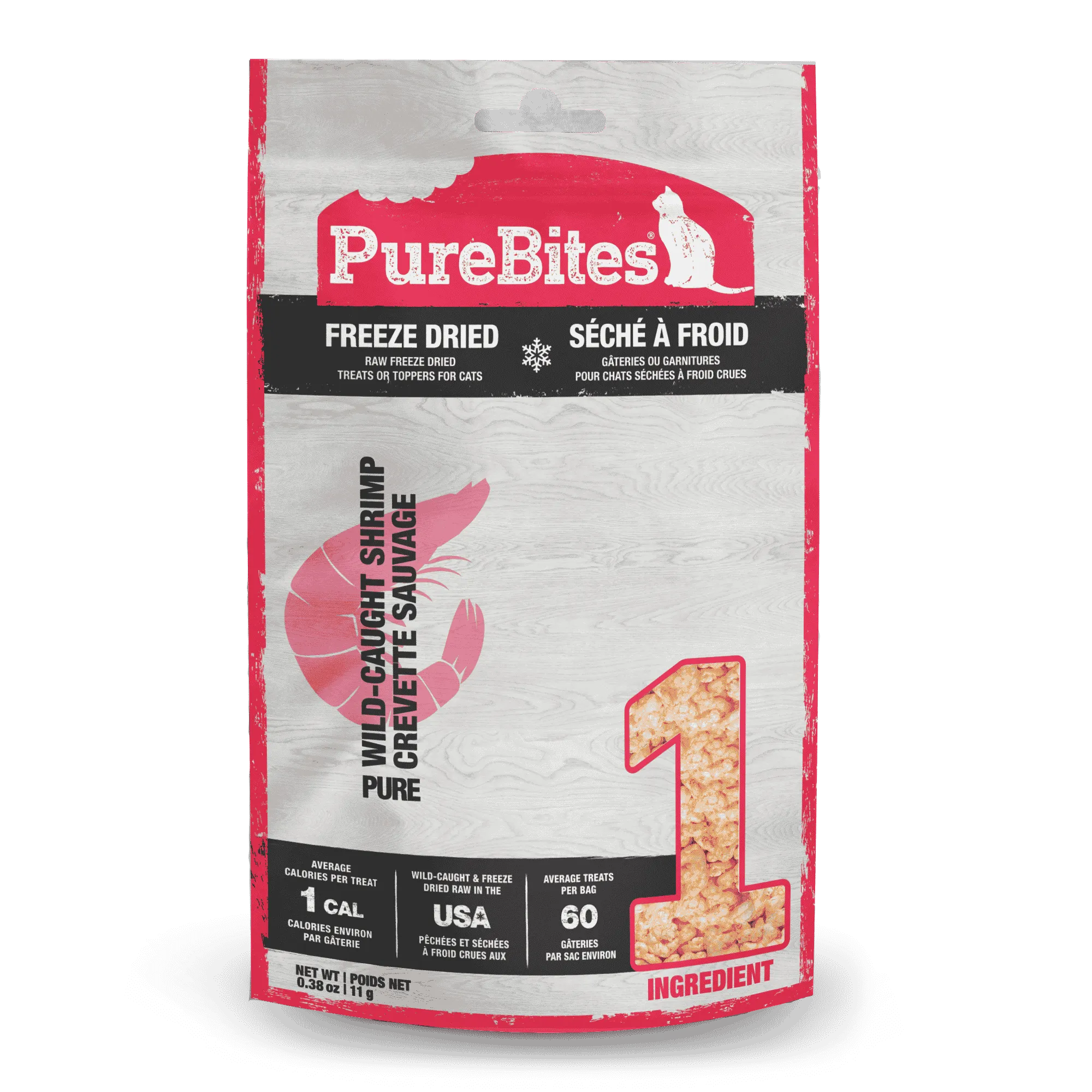 PureBites for Cats - Shrimp Freeze Dried Treats