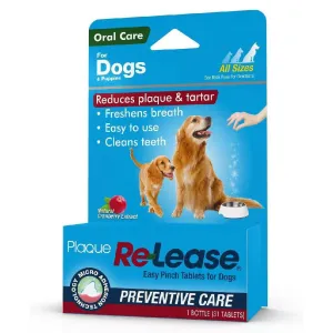Ramard Plaque Re-Lease Preventative Dental Care for Dogs (31 Tablets)