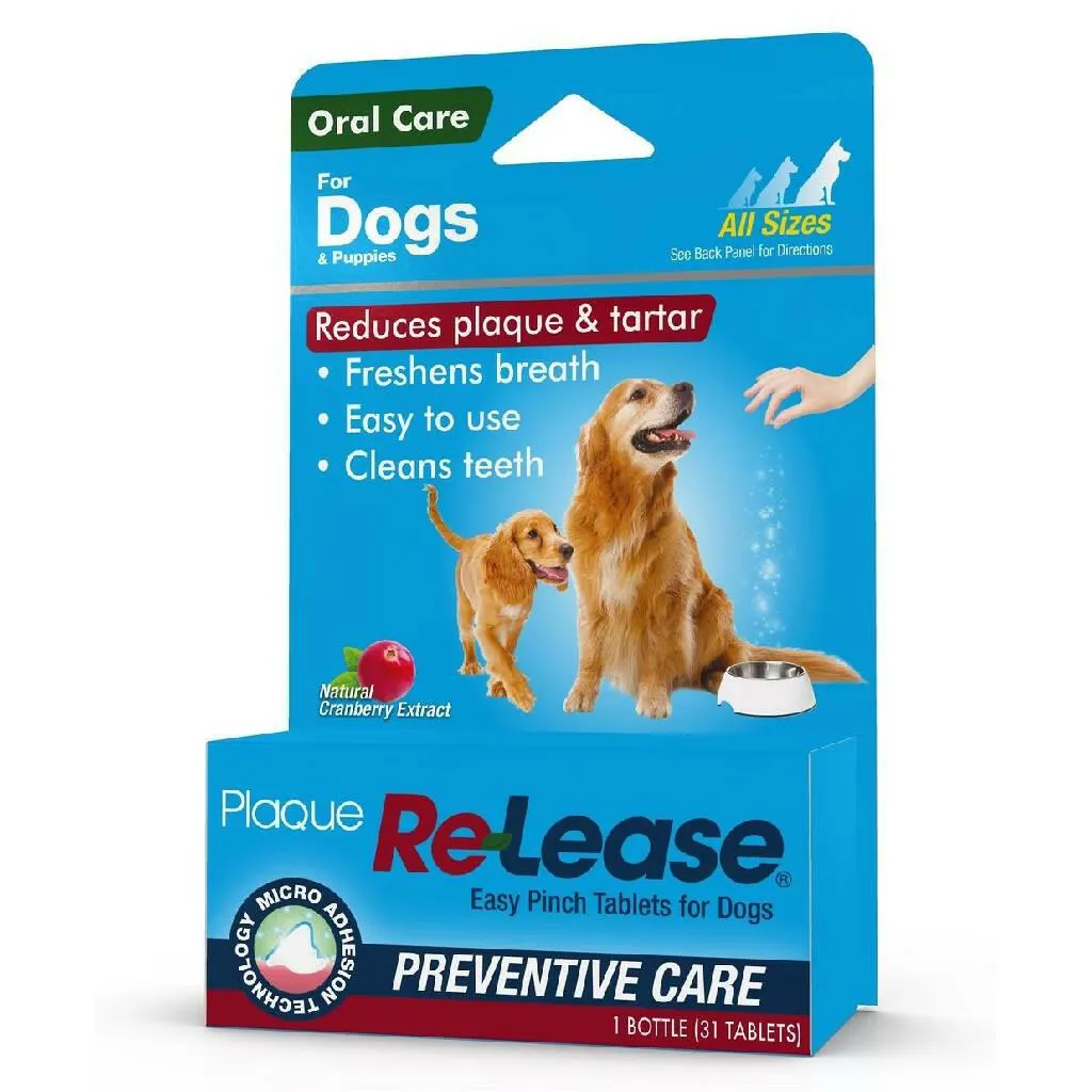 Ramard Plaque Re-Lease Preventative Dental Care for Dogs (31 Tablets)