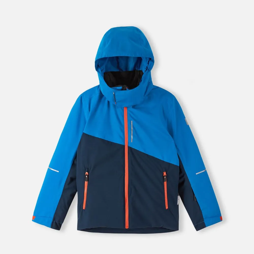 Reima Kaaranka Boys Ski Jacket, Bright Blue