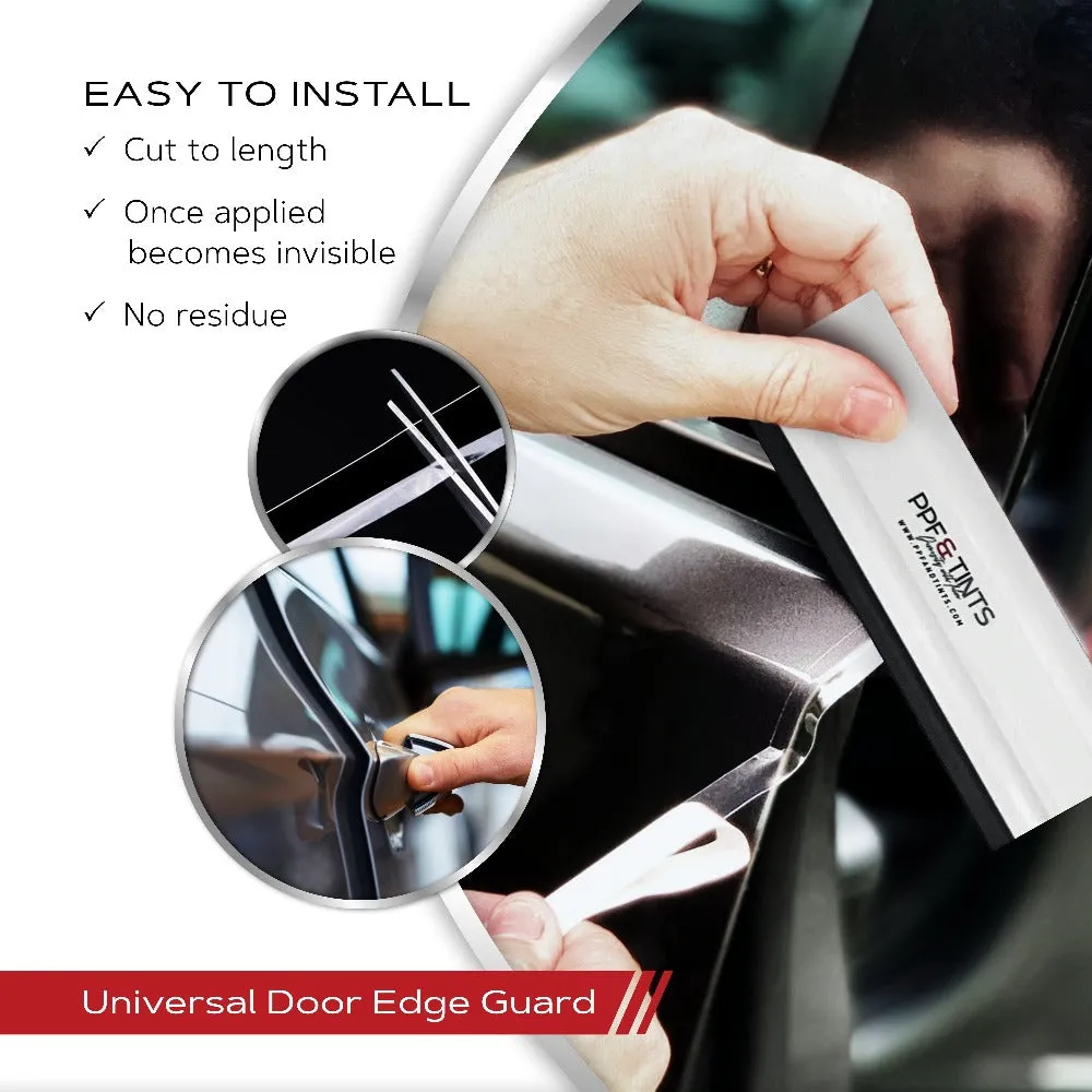 RimPro-Tec® PPF&Tints™ Universal Car Door Edge Guards With Apply Kit