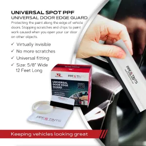 RimPro-Tec® PPF&Tints™ Universal Car Door Edge Guards With Apply Kit