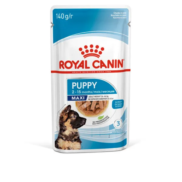 Royal Canin | Size Health Nutrition Wet Dog Food | Maxi Puppy - 140g