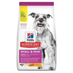 Science Diet Adult 7  Small & Mini Chicken & Brown Rice Recipe Dry Dog Food