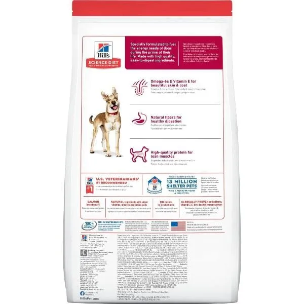 Science Diet Adult Salmon & Brown Rice Recipe Dry Dog Food, 33lb