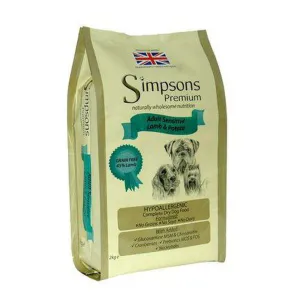 Simpsons Premium Adult Sensitive Lamb & Potato Grain Free Dog Food