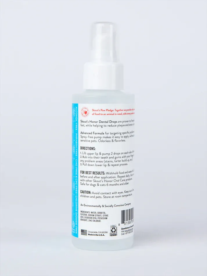 Skout's Honor Oral Care Advanced Dental Drops