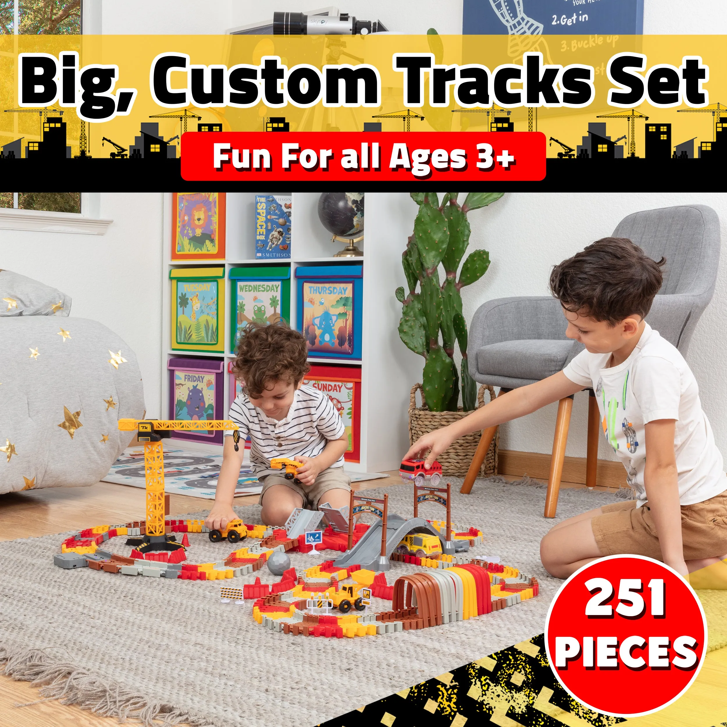 Snap Trax Construction Set