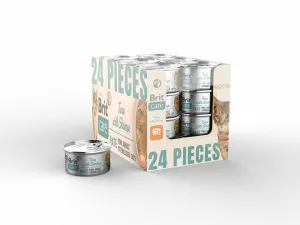 Sterilized. Tuna Paté with Shrimps Box 70gx24 pcs Brit Care