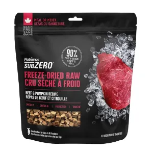 SubZero - Beef & Pumpkin Freeze Dried Raw Meal Or Mixer for Dogs