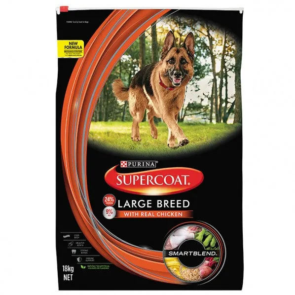 Supercoat Adult Large Breed Chicken 18kg
