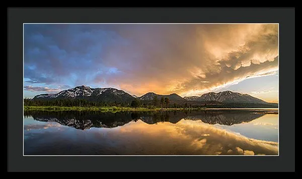 Tahoe Summer Solstice - Framed Print