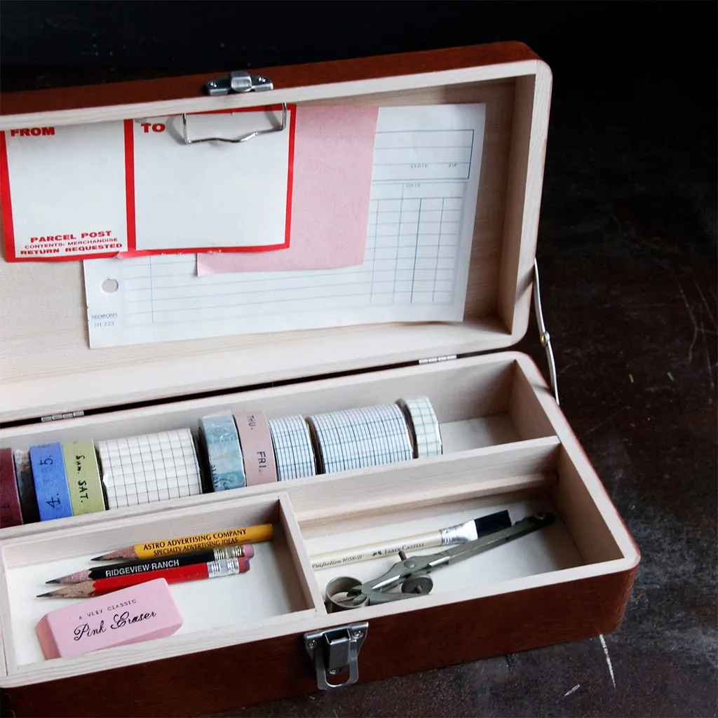 Toga Wood Desk Tools Box