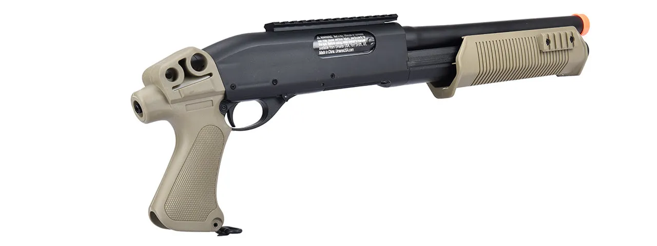 Umarex Tactical Force Tri-Shot Pump Action Airsoft Shotgun (TAN)